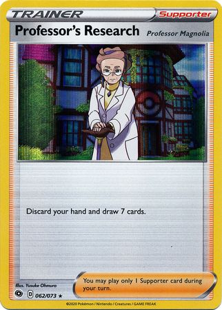 Professor's Research - Holo 062/073 (español)