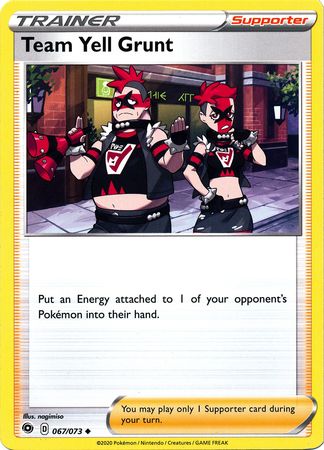 Team Yell Grunt 067/073