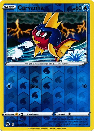 Carvanha 011/073 - Holo Reverse
