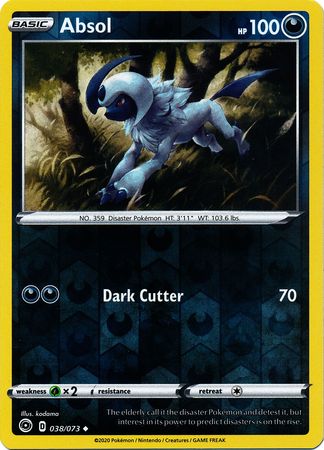 Absol 038/073 - Holo Reverse