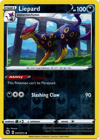 Liepard 040/073 - Holo Reverse