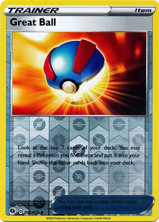 Great Ball 052/073 - Holo Reverse