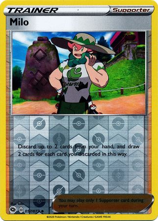 Milo 057/073 - Holo Reverse