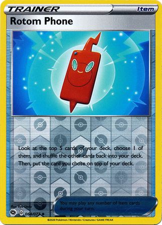Rotom Phone 064/073 - Holo Reverse
