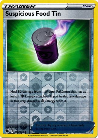 Suspicious Food Tin 066/073 - Holo Reverse