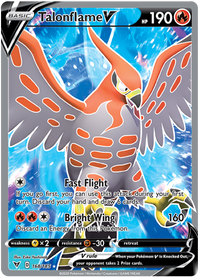 Talonflame V 168/185-Kantocards