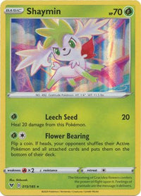 Shaymin 015/185 - Holo-Kantocards