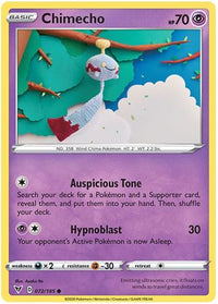 Chimecho 072/185-Kantocards