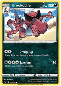 Krookodile 109/185-Kantocards