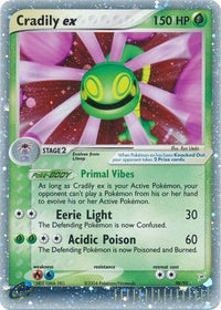 Cradily ex 90/95-Kantocards