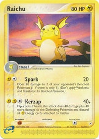 Raichu 13/95-Kantocards