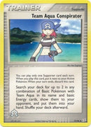 Team Aqua Conspirator 77/95-Kantocards
