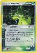 Team Aqua's Cacturne 1/95-Kantocards