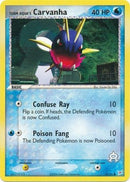 Team Aqua's Carvanha 47/95-Kantocards