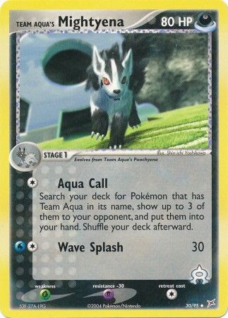 Team Aqua's Mightyena 30/95