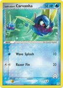 Team Aqua's Carvanha 48/95-Kantocards