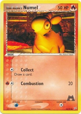 Team Magma's Numel 64/95