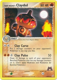 Team Magma's Claydol 33/95-Kantocards