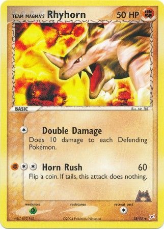 Team Magma's Rhyhorn 38/95