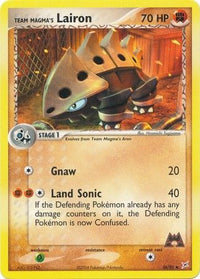 Team Magma's Lairon 36/95-Kantocards