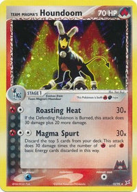 Team Magma's Houndoom 10/95-Kantocards