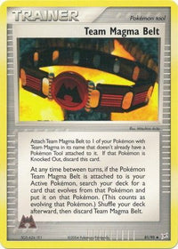 Team Magma Belt 81/95-Kantocards