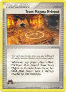 Team Magma Hideout 83/95-Kantocards