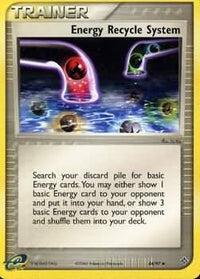 Energy Recycle System 84/97-Kantocards