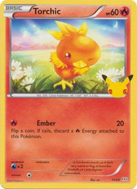 Torchic 11/25 25 Aniversario-Kantocards
