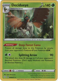 Decidueye 008/072 - Holo-Kantocards