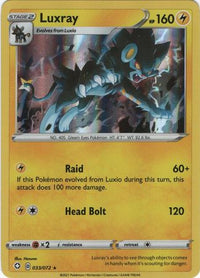 Luxray 033/072 - Holo-Kantocards