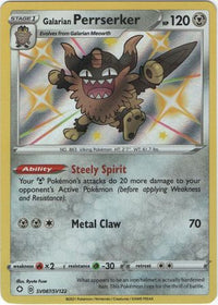 Galarian Perrserker SV087/SV122-Kantocards