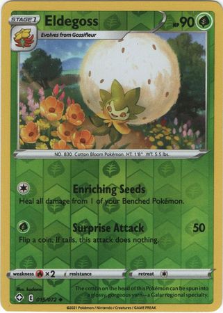 Eldegoss 015/072 - Reverse Holo