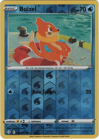 Buizel 022/072 - Reverse Holo-Kantocards