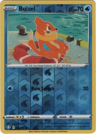 Buizel 022/072 - Reverse Holo