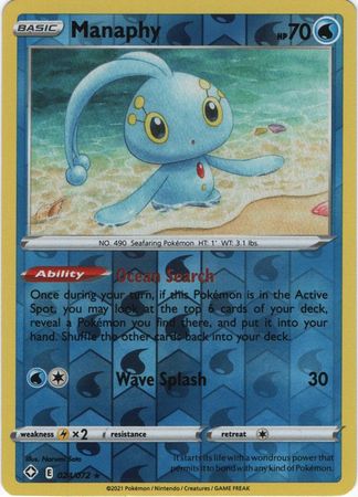 Manaphy 024/072 - Reverse Holo