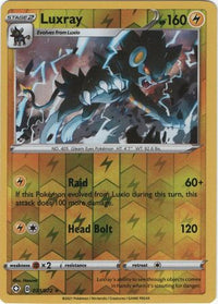 Luxray 033/072 - Reverse Holo-Kantocards