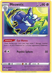 Meowstic 061/163-Holo-Kantocards