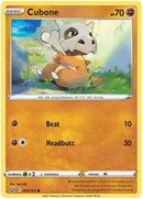 Cubone 069/163-Kantocards