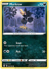 Murkrow 093/163-Kantocards