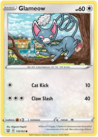 Glameow 115/163-Kantocards