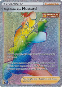 Single Strike Style Mustard 177/163-Kantocards