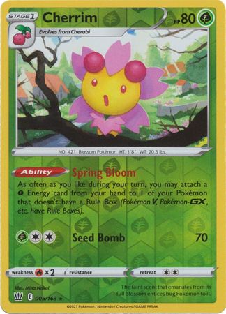 Cherrim 008/163 Reverse Holo