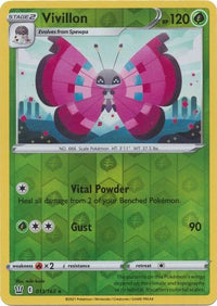 vivillon 013/163 Reverse Holo-Kantocards