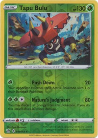 Tapu Bulu 016/163 - Reverse Holo-Kantocards