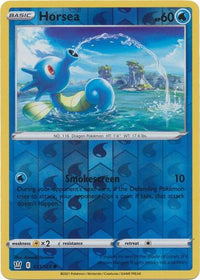 Horsea 031/163 Reverse Holo-Kantocards