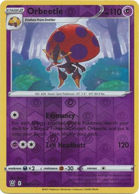 Orbeetle 065/163 Reverse Holo-Kantocards