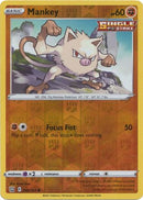 Mankey 066/163 Reverse Holo-Kantocards
