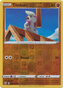 Timburr 073/163 Reverse Holo-Kantocards