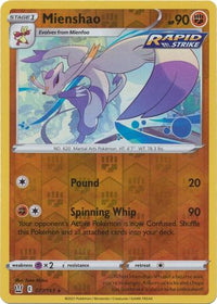 Mienshao 077/163 Reverse Holo-Kantocards